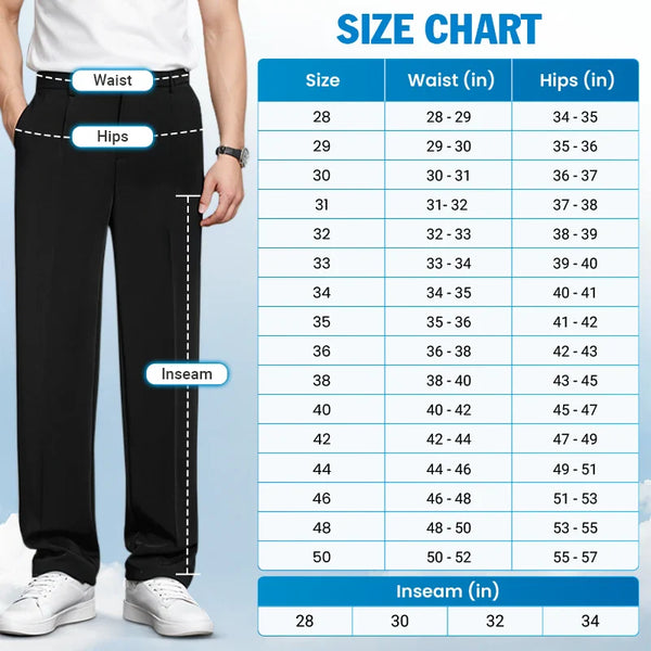 Super Stretch Ice Silk Comfort Daily Pants