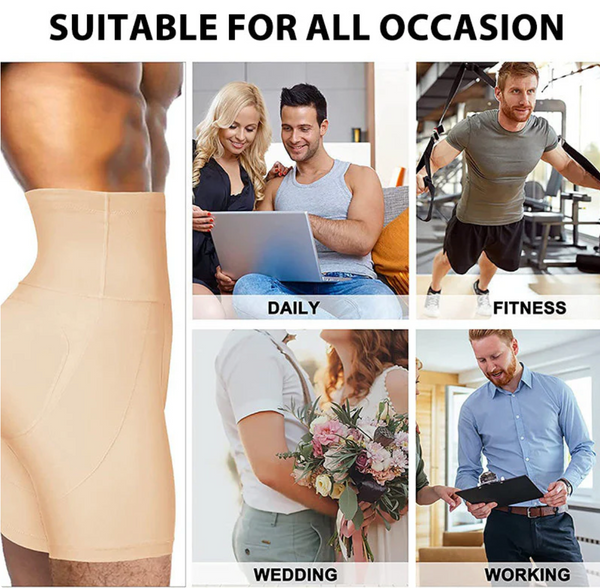 Men's High-Waisted Shapewear